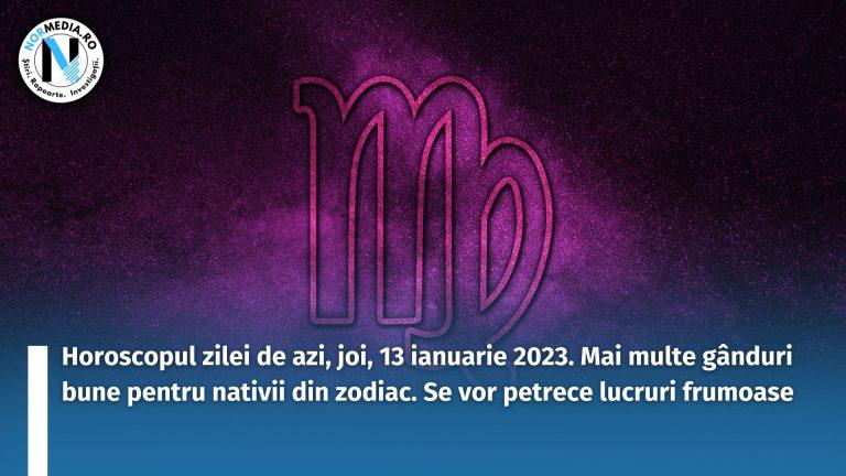 Horoscopul zilei de azi, vineri, 13 ianuarie 2023. Mai multe gânduri bune pentru nativii din zodiac. Se vor petrece lucruri frumoase