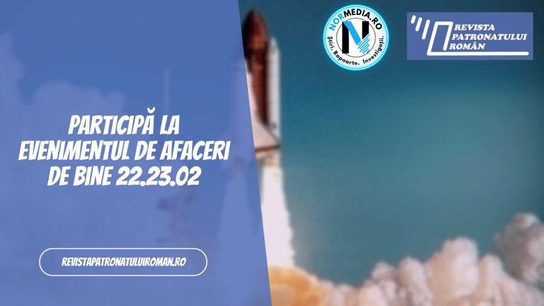 NORMEDIA și Revista Patronatului Român, împreună cu Le Carrousel, te invită la evenimentul ”De Bine 22.23.02”. Save the date: București, 27-29 ianuarie 2023