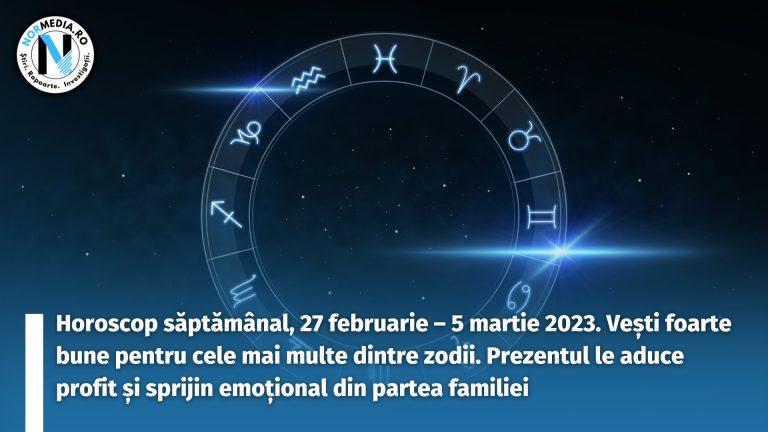 Horoscop săptămânal, 27 februarie – 5 martie 2023. Vești foarte bune pentru cele mai multe dintre zodii. Prezentul le aduce profit și sprijin emoțional din partea familiei