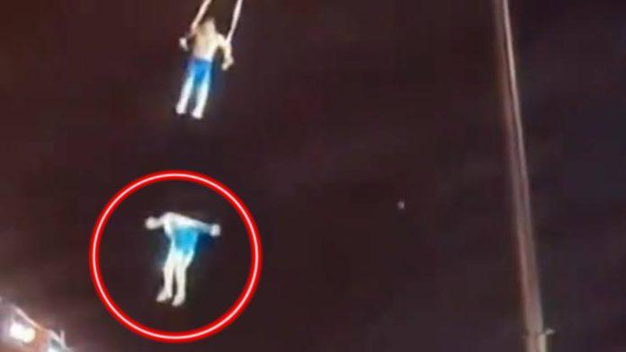 VIDEO. Tragic! O acrobată a murit în timpul unui spectacol, după ce a căzut în gol de la mare înălțime