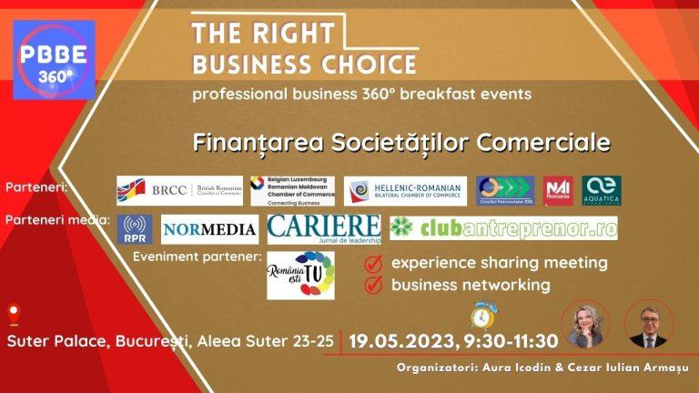 Revista Patronatului Român: „Finanțarea Societăților Comerciale” – business breakfast event