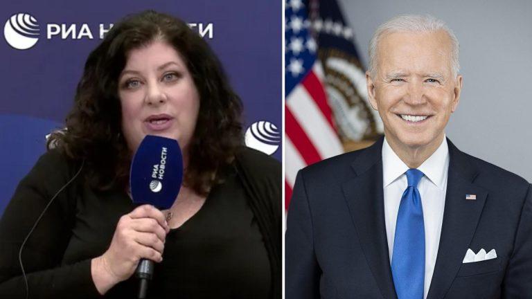 ​VIDEO. O americancă care l-a acuzat pe Joe Biden de agresiune sexuală solicită cetăţenia rusă