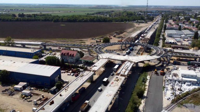 Circulația pe Pasajul Berceni, redeschisă. Când se vor încheia lucrările de finalizare
