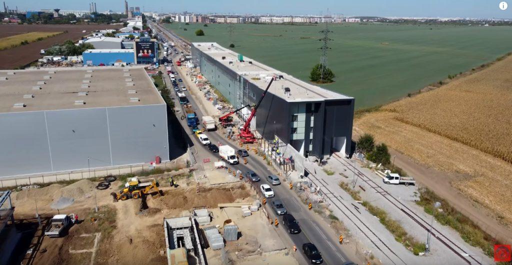 Circulația pe Pasajul Berceni, redeschisă. Când se vor încheia lucrările de finalizare. Foto Tw@Sectorul4L