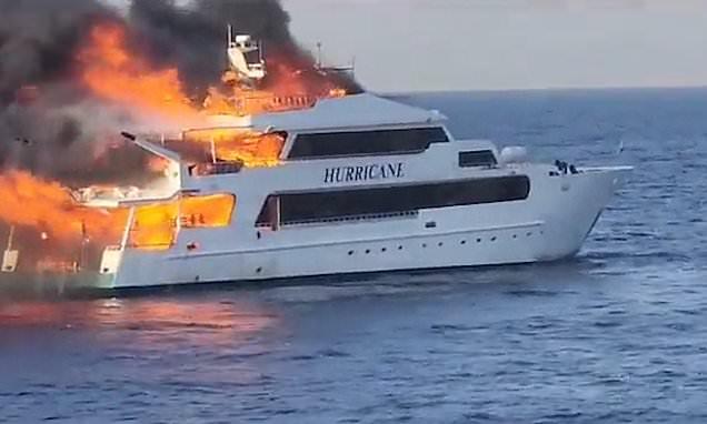 VIDEO. 3 turiști, dați dispăruți după ce un incendiu a izbucnit la bordul unei ambarcațiuni, în Marea Roșie