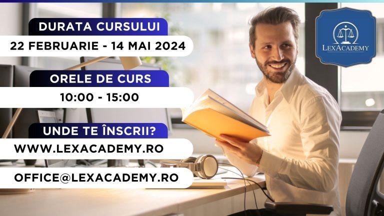LEXAcademy lansează un curs de specializare – Expert Legislația Muncii (Ad)