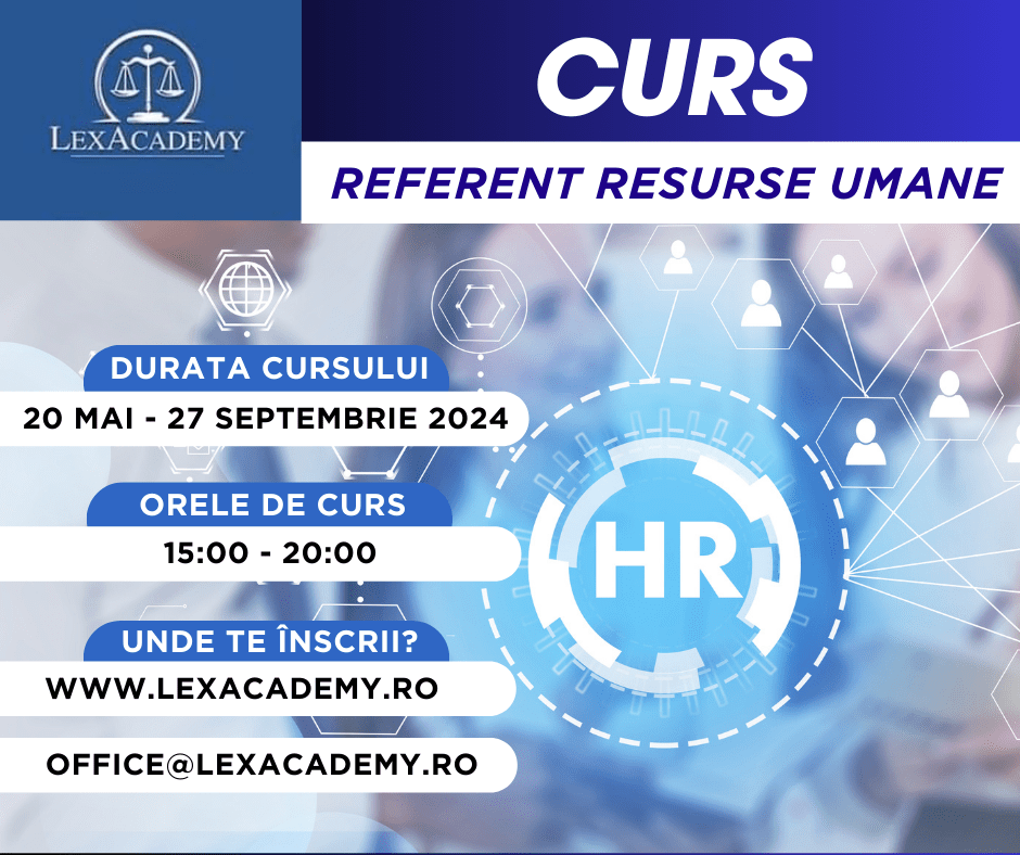 Oportunitatea ta de a învăța domeniul relațiilor de muncă: Cursul LexAcademy te pregătește pentru piața muncii (Adv)