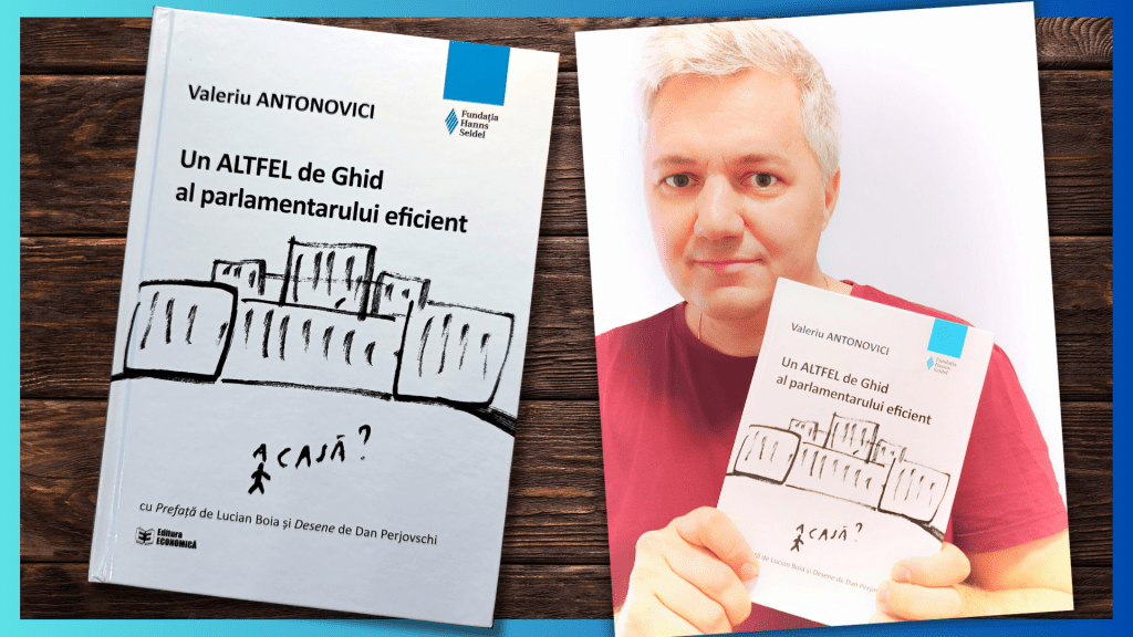 Lansare de carte: Valeriu Antonovici prezintă „Un ALTFEL de Ghid al Parlamentarului Eficient” la Librăria Elstar din Câmpina