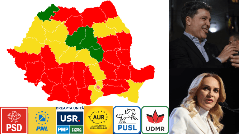 LIVE UPDATE🔴AVEM REZULTATELE PARȚIALE FINALE, ORA 11:00, 11 iunie! Care e situația în cele mai mari localități din țară