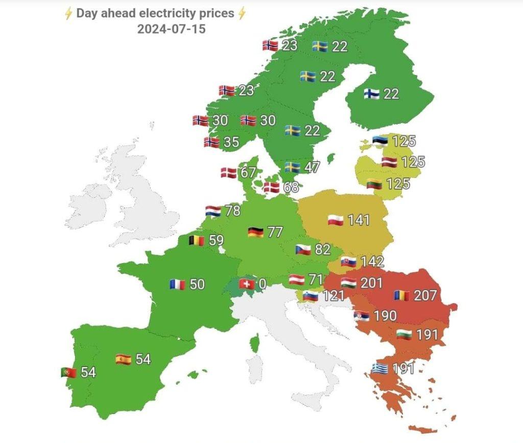 Halucinant! România importă energie la cel mai mare preț din Uniunea Europeană