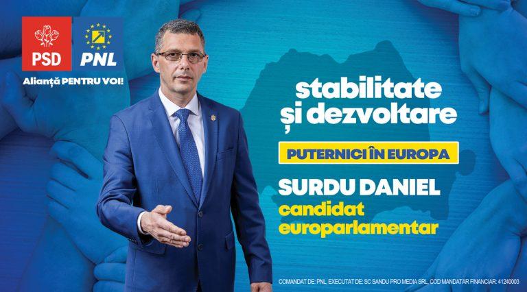 Daniel Surdu, propus de PSD și PNL pentru Parlamentul European (P)