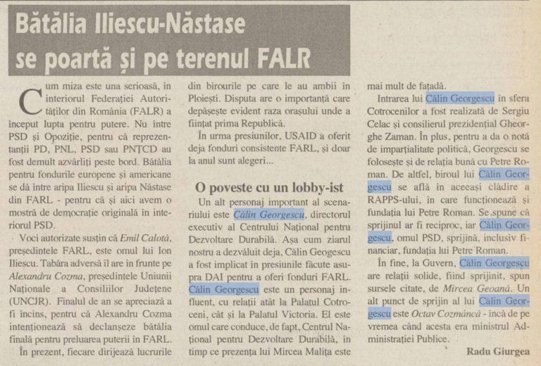 Călin Georgescu: „Candidatul anti-sistem” crescut de vârfurile sistemului politic românesc
