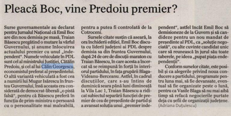 Călin Georgescu: O carieră construită în umbra puterii și între rețelele influente ale politicii și culturii