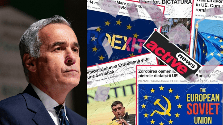 Călin Georgescu susținut de o rețea de propagandă pro-rusă finanțată cu fonduri europene