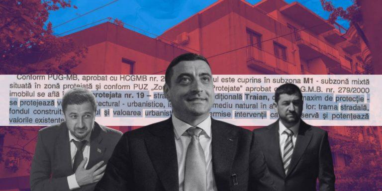 George Simion a făcut marketing pentru proiectantul blocului în care folosește două apartamente