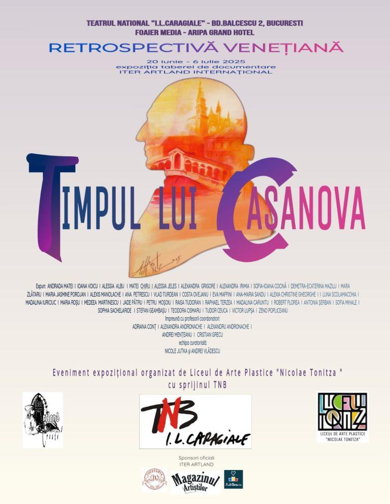 IterArtLand – Retrospectivă venețiană: Timpul lui Casanova – O expoziție ce redefinește legătura dintre arta contemporană și patrimoniul cultural venețian