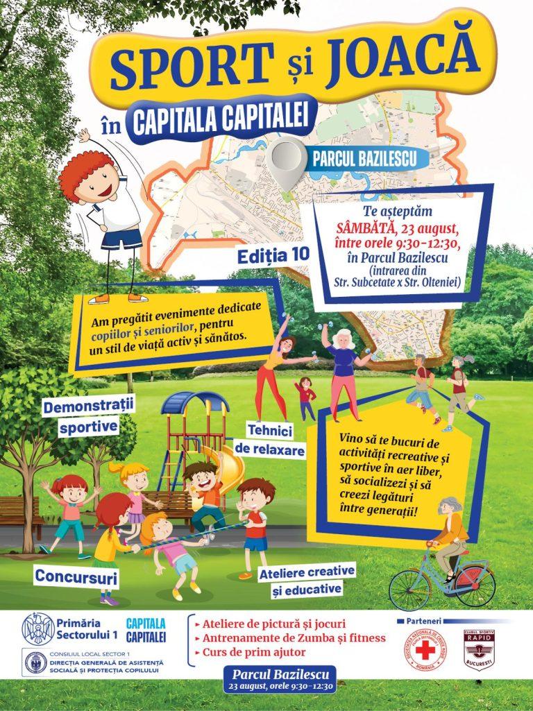 Clubul Sportiv Rapid București te așteaptă în Parcul Bazilescu cu secțiile de scrimă, handbal, baschet și karate