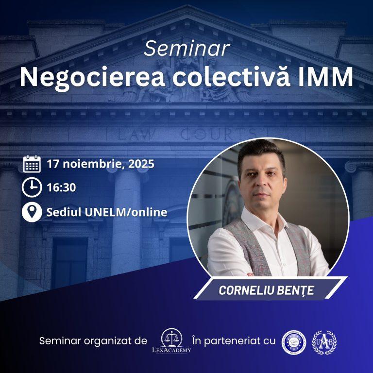 LexAcademy lansează ANTREPRENORIUM, o serie de seminare pentru antreprenori și experți HR
