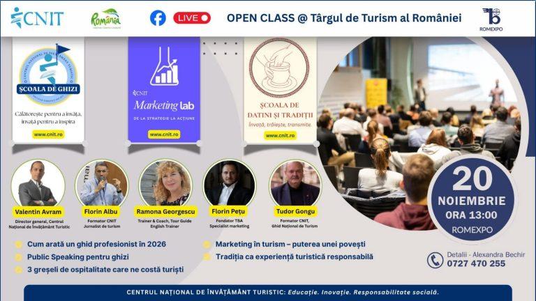 TBA, reprezentată la cel mai important eveniment al toamnei din turism: președintele Florin Pețu, invitat special la Târgul de Turism al României de către CNIT