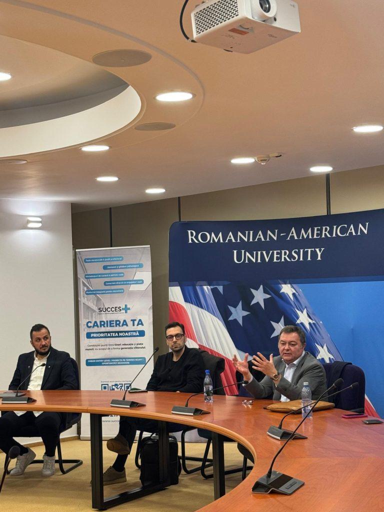 TBA – The Business Alliance a organizat dezbaterea „Soluții de Finanțare pentru Companii” la Universitatea Româno-Americană