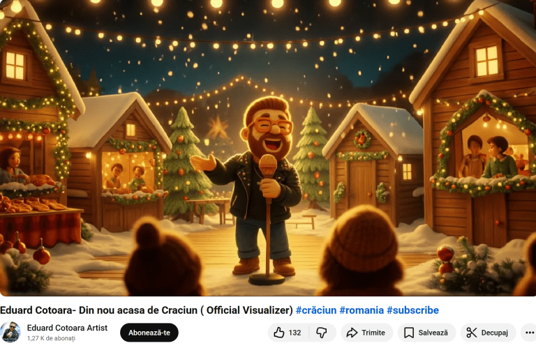 2NormaL revine la numele său real: EDUARD COTOARĂ. Artistul lansează piesa “Din nou acasă de Crăciun” și anunță un concert extraordinar acasă, la Craiova, pe 21 decembrie