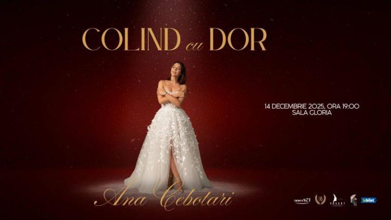 „Colind cu Dor” – concertul de Crăciun cu Ana Cebotari care aduce emoția și lumina sărbătorilor în inima Bucureștiului