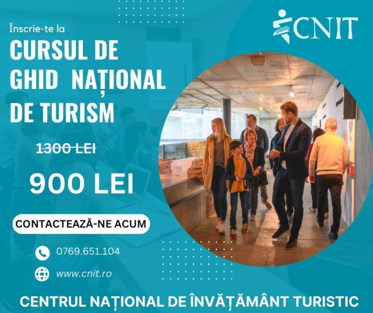 Continuarea cursului de Ghid Național de Turism (Turoperator) și redeschiderea înscrierilor în urma clarificărilor legislative