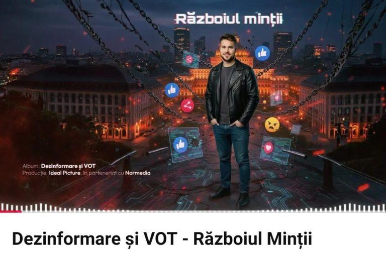 Proiect media și artistic lansat de NORMEDIA: „Războiul Minții” și „Războiul percepției”, inspirate din cartea „Dezinformare și VOT”