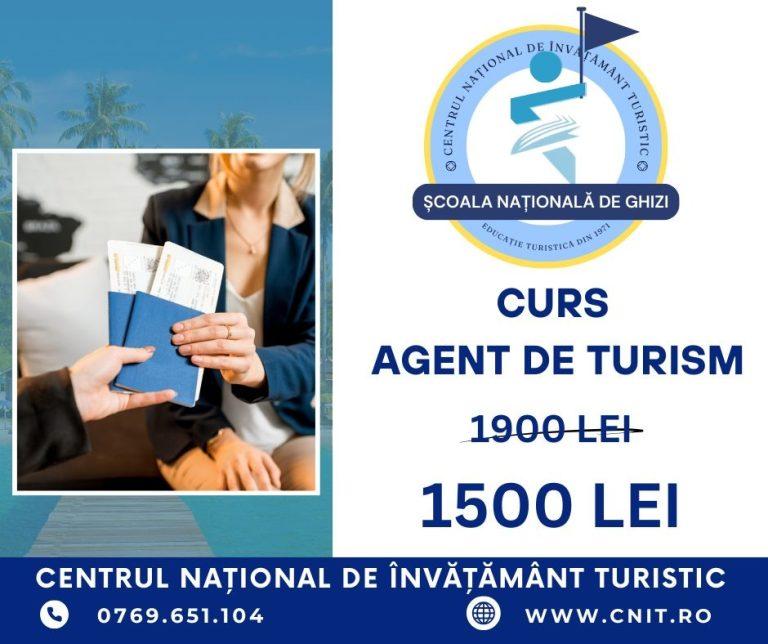 Centrul Național de Învățământ Turistic deschide înscrierile pentru cursul de calificare „Agent de turism”