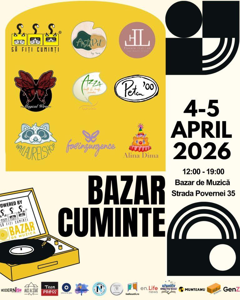 Bazar Cuminte – târgul creativ care aduce spiritul Paștelui în oraș