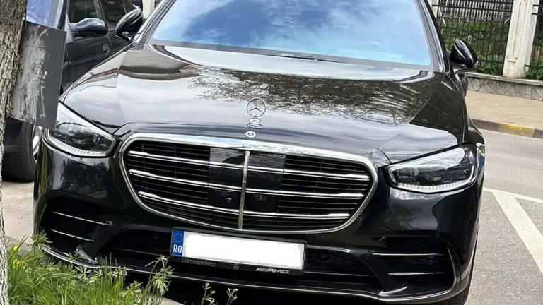 Prefectul PSD Traian Andronachi, surprins la volanul unui Mercedes de lux. Explicația: „Mașina aparține firmei fiului meu”