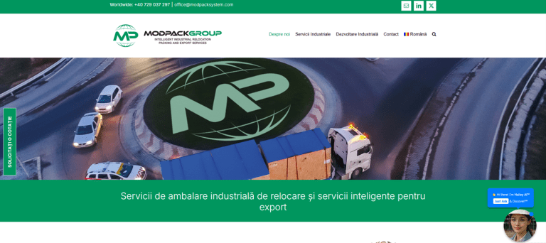 COMUNICAT DE PRESĂ FINALIZARE PROIECT – ,,DIGITALIZAREA SOCIETATII MODPACK SYSTEM S.R.L.”. „PNRR: Fonduri pentru România modernă și reformată!”
