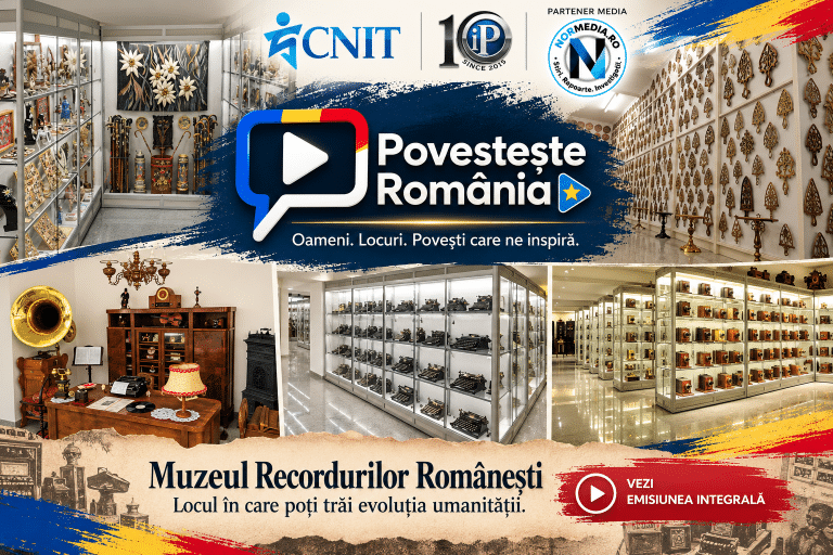 Muzeul Recordurilor Românești, locul din București în care obiectele obișnuite spun povestea evoluției umanității