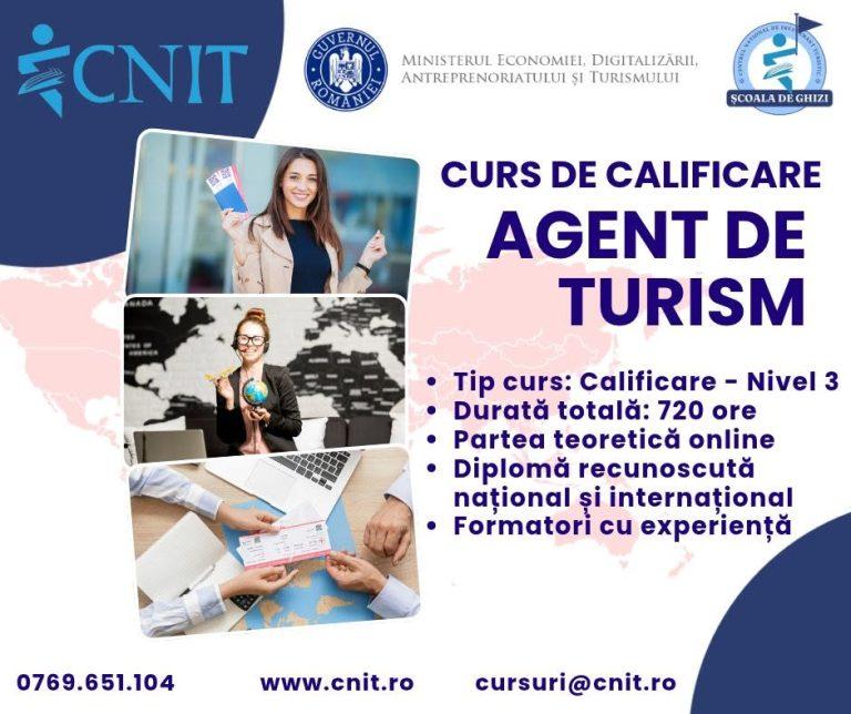 CNIT deschide o nouă grupă pentru cursul de Agent de Turism, începând cu 27 octombrie 2026